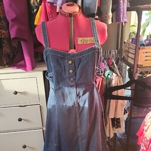 Amazon Denim Maxi Dress